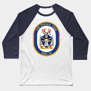 USS Donald Cook DDG-75) wo Txt Baseball T-Shirt